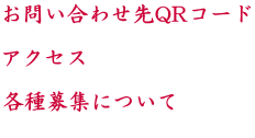 ���₢���킹��QR�R�[�h  �A�N�Z�X  �e���W�ɂ��� 